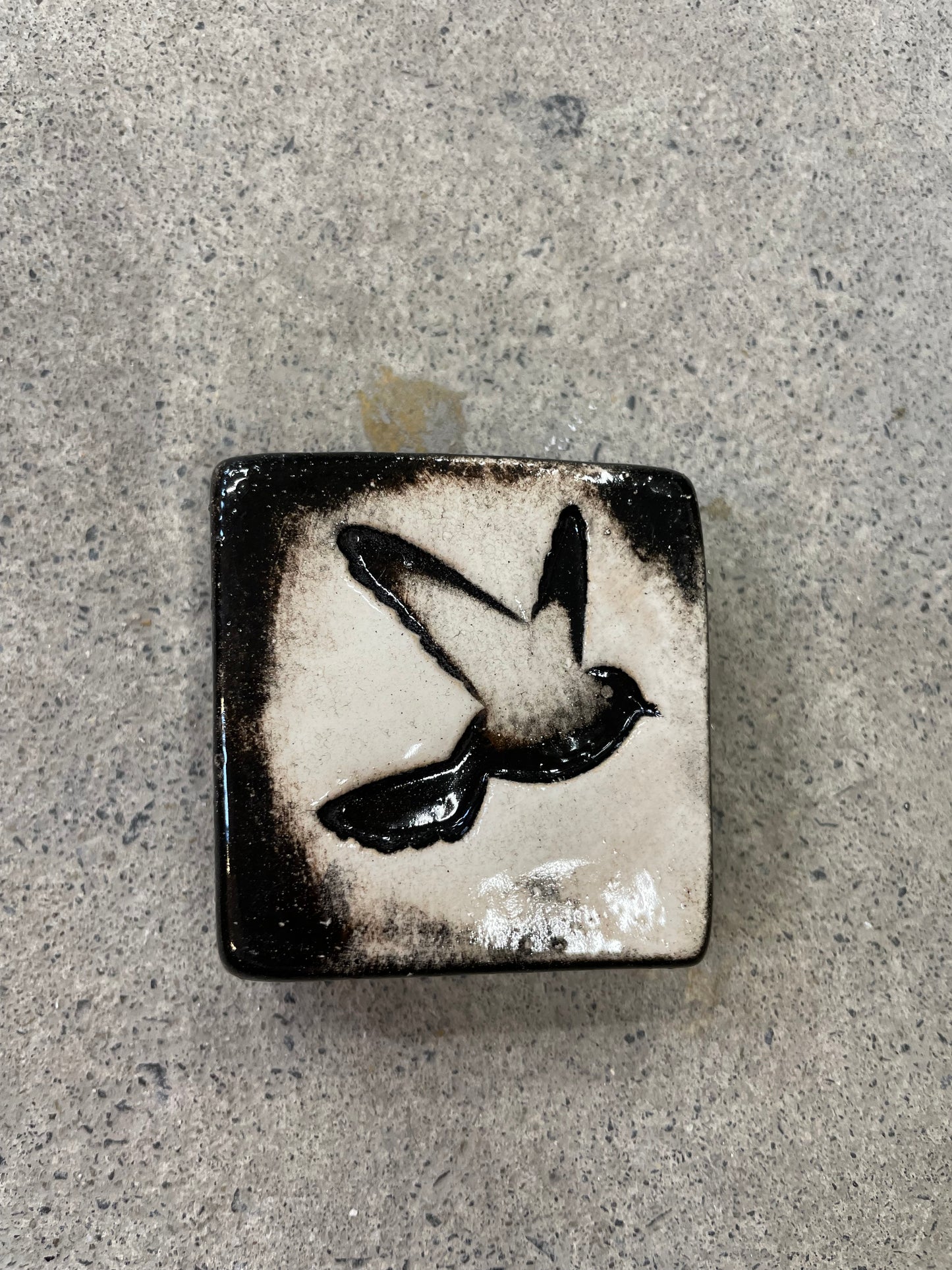 Bird Ceramic Cube