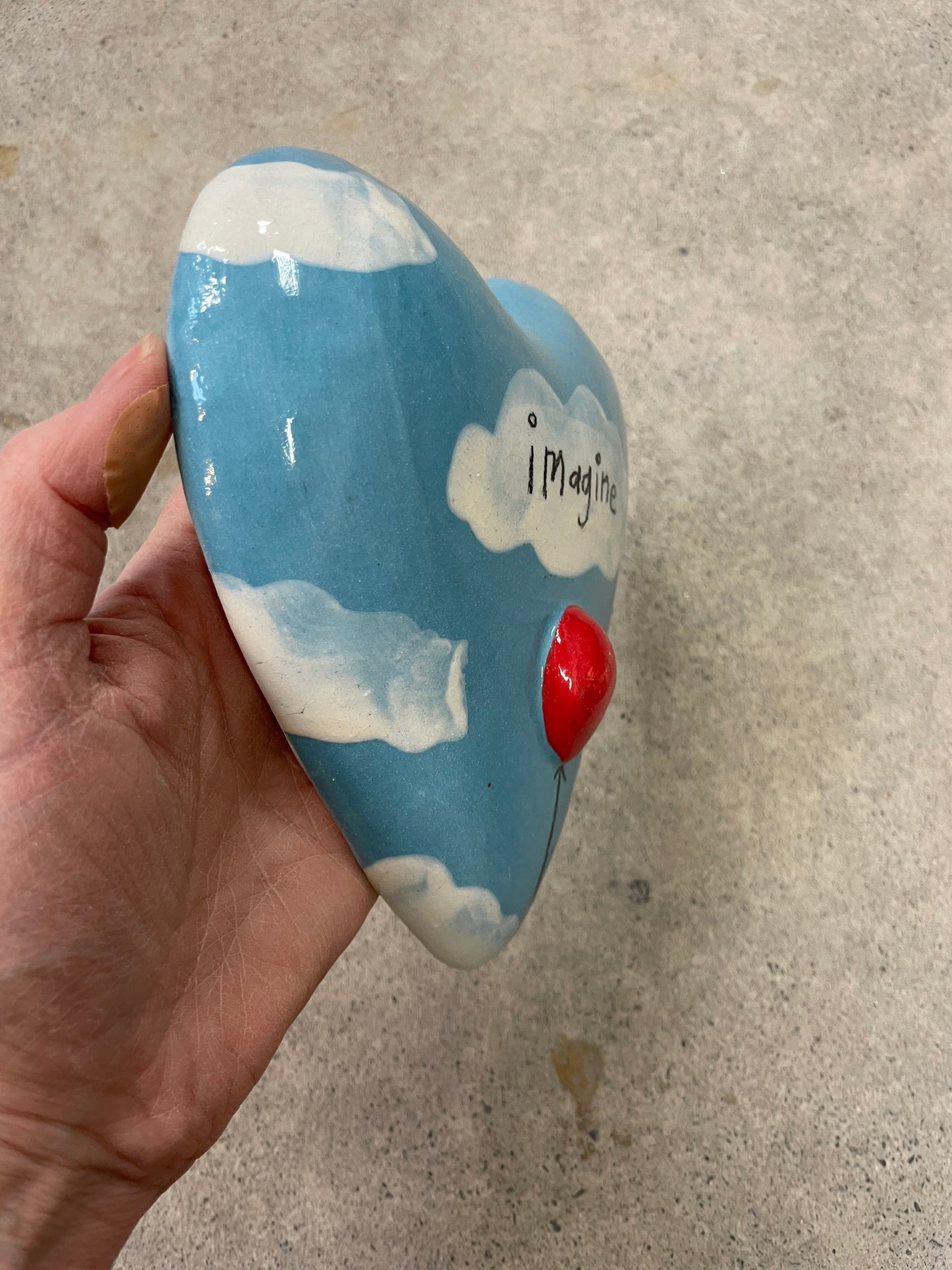 Ceramic Imagine Heart