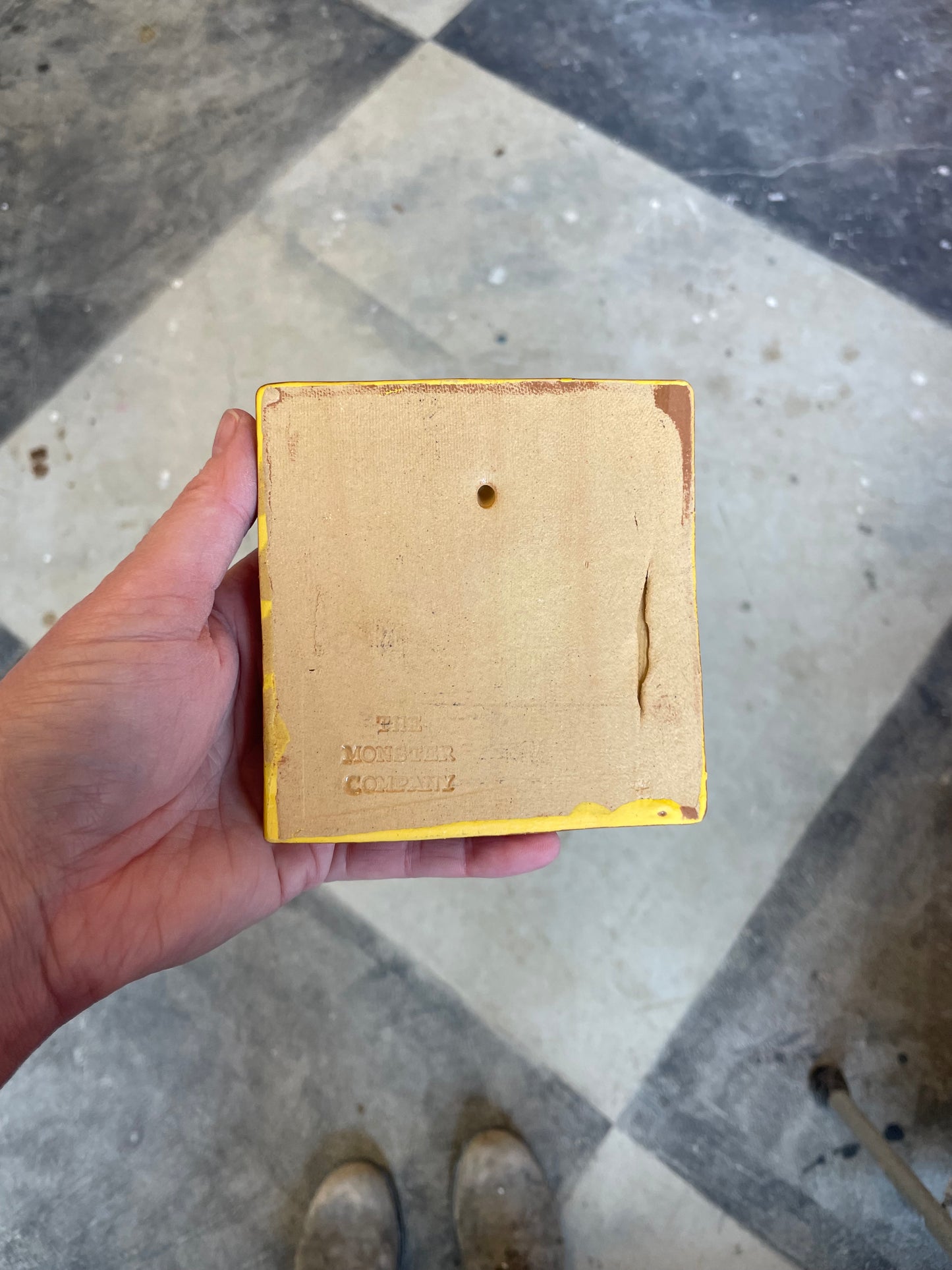 Letter P ceramic tile