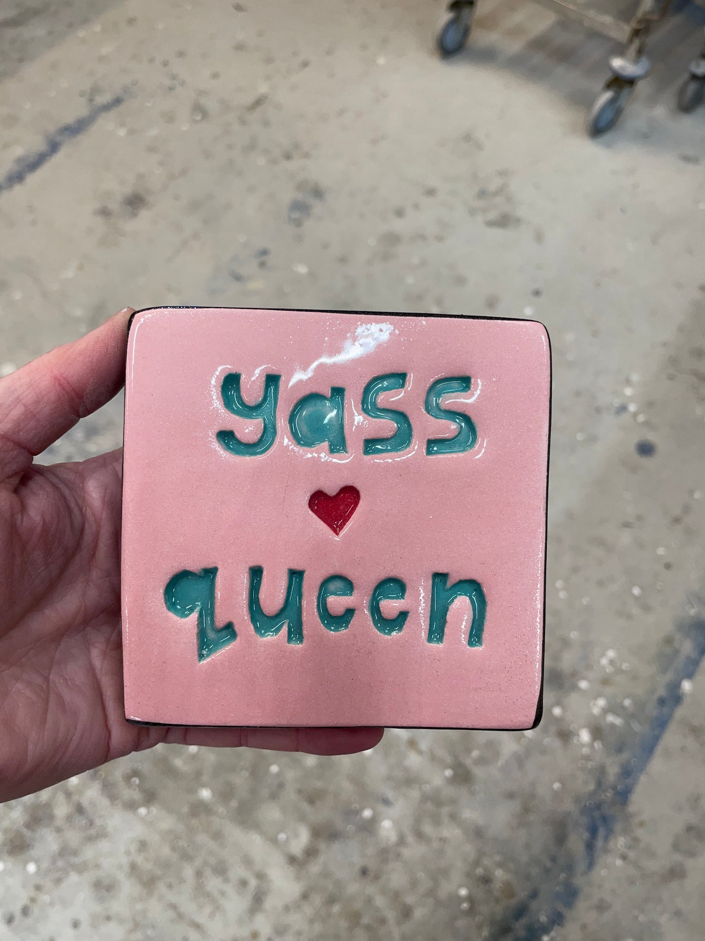 Yass queen tile.