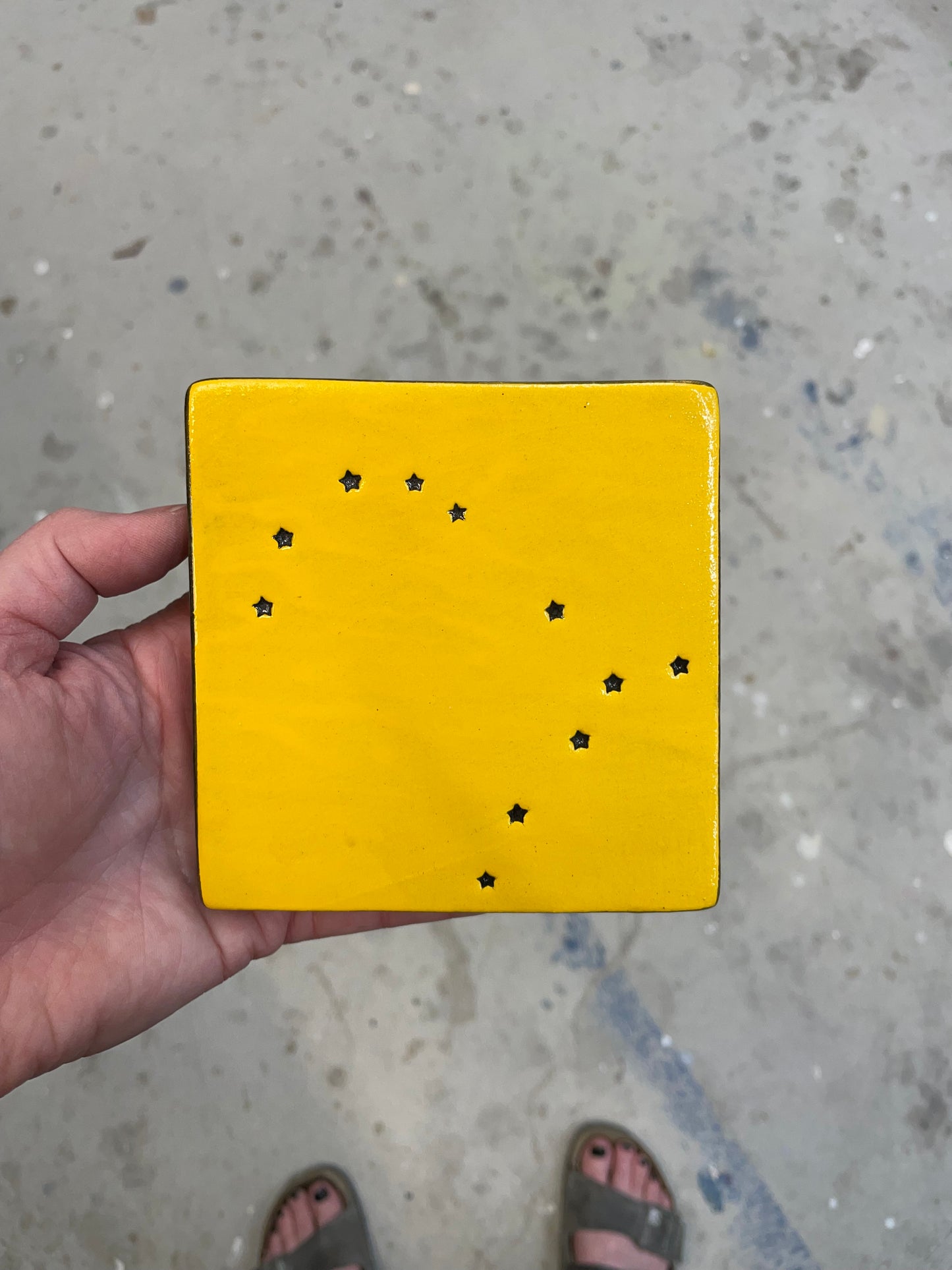 Gemini constellation tile