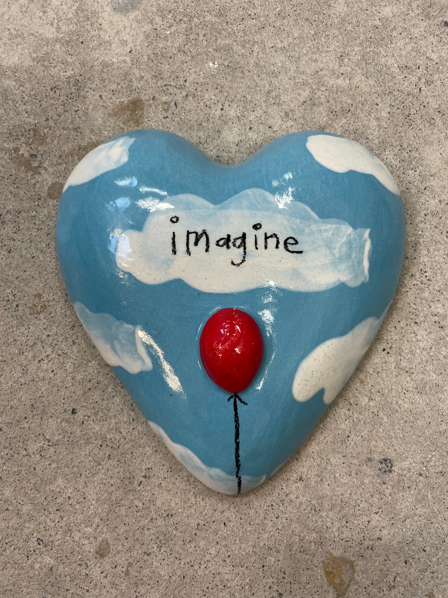 Ceramic Imagine Heart