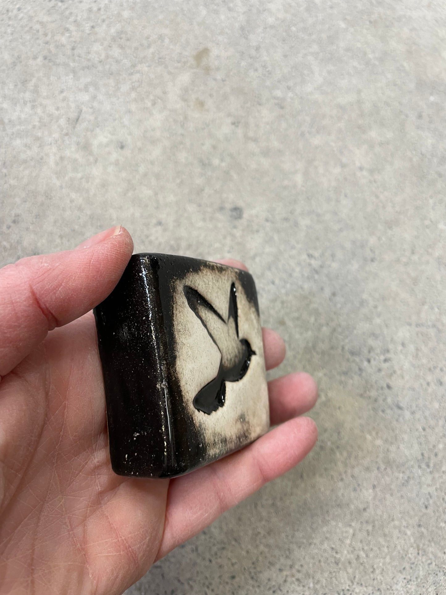 Bird Ceramic Cube