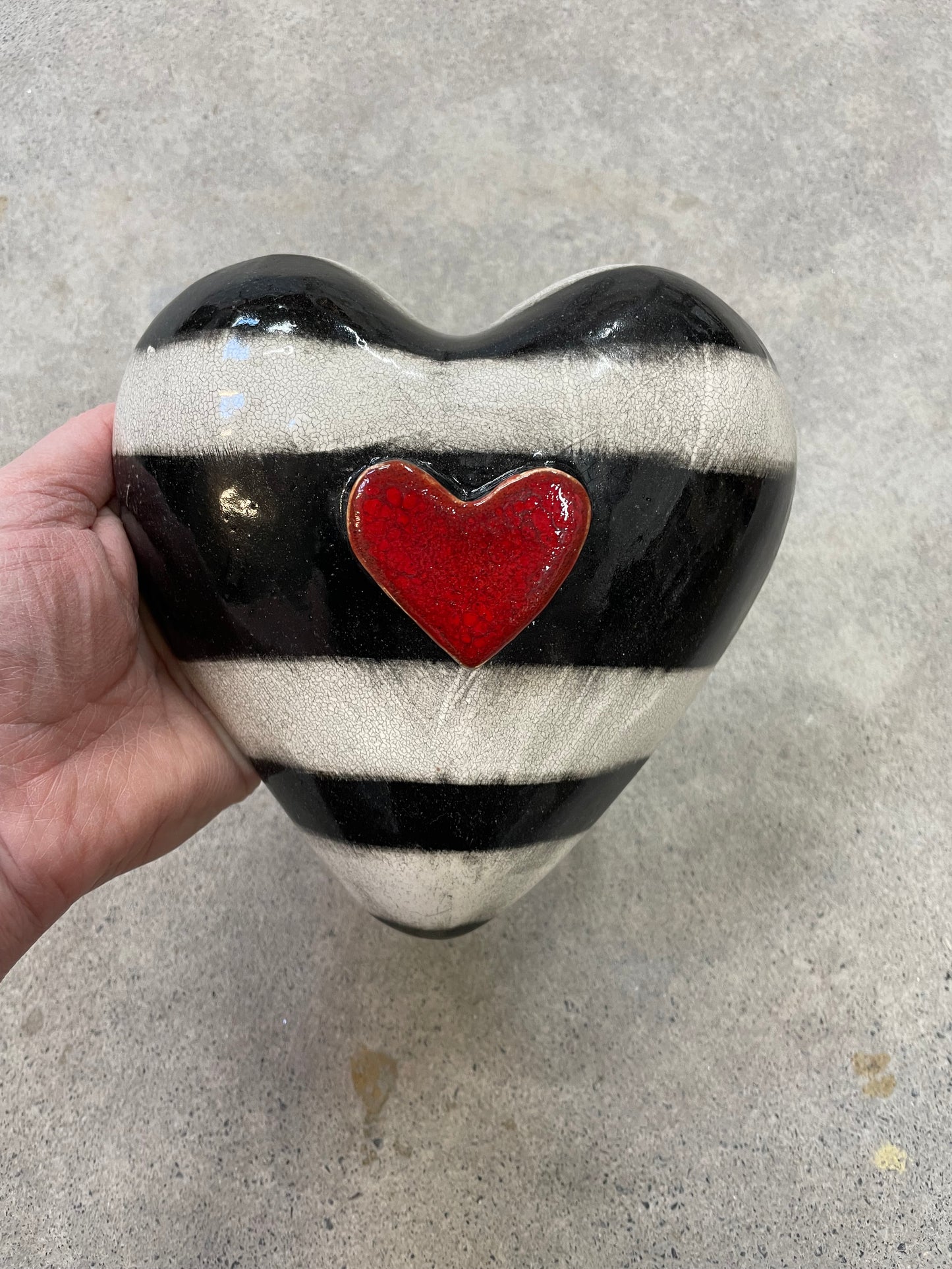 Stripey heart