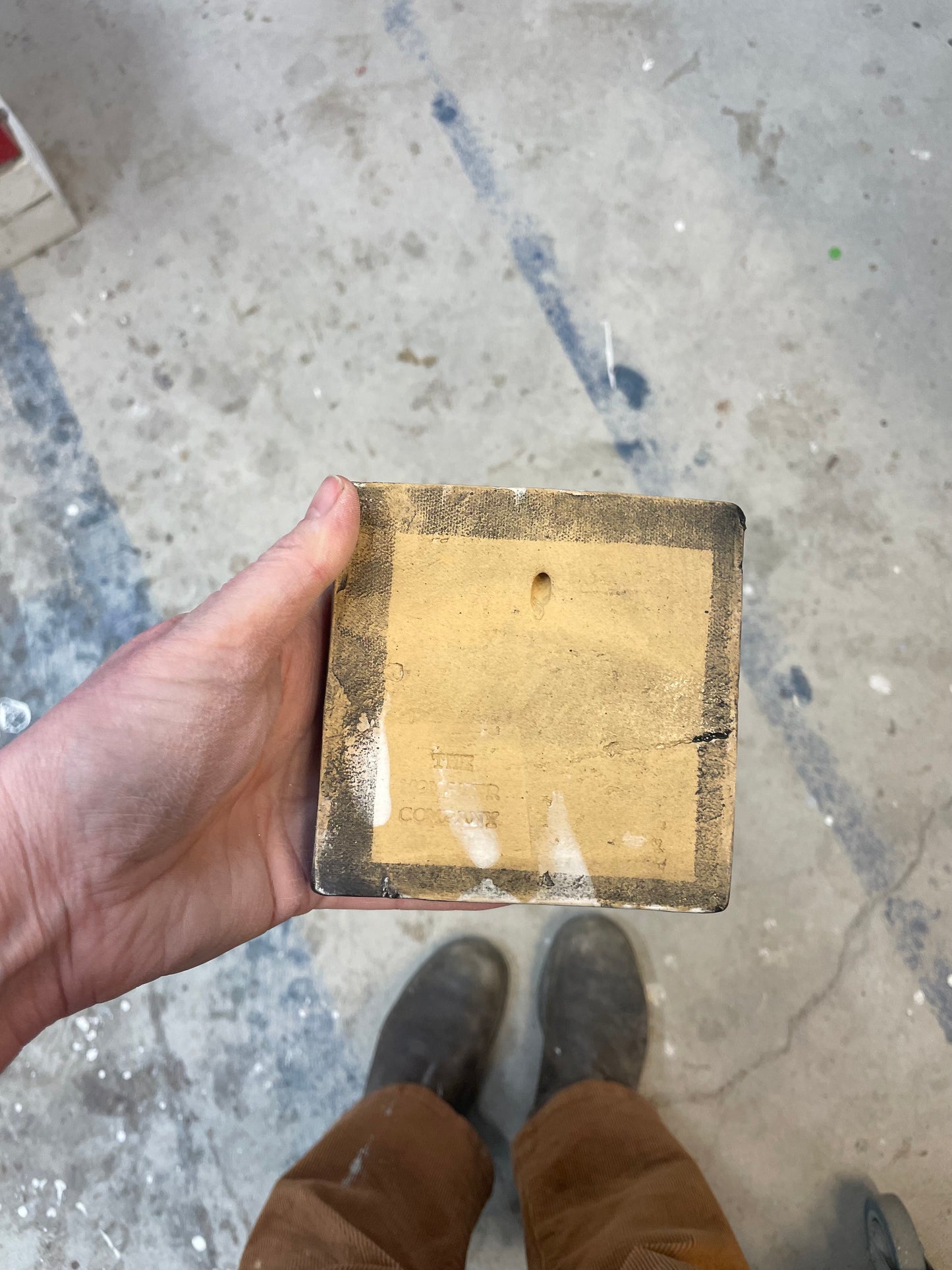 Brave and strong tile