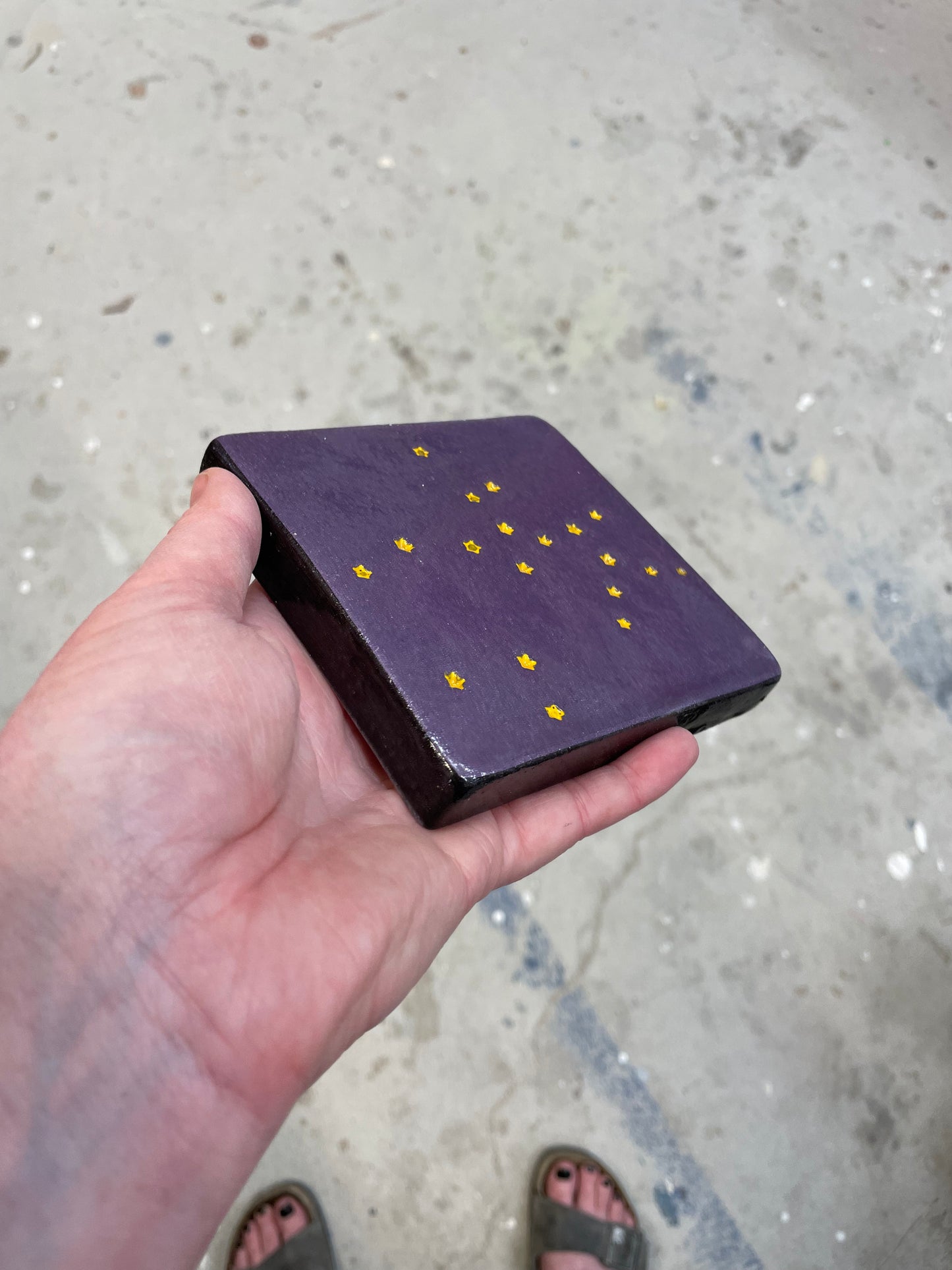 Ceramic Sagittarius tile
