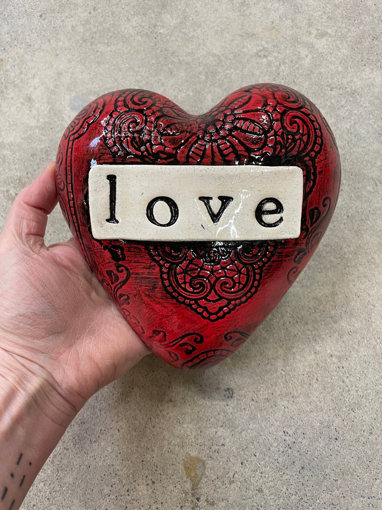 Classic Red Love Heart