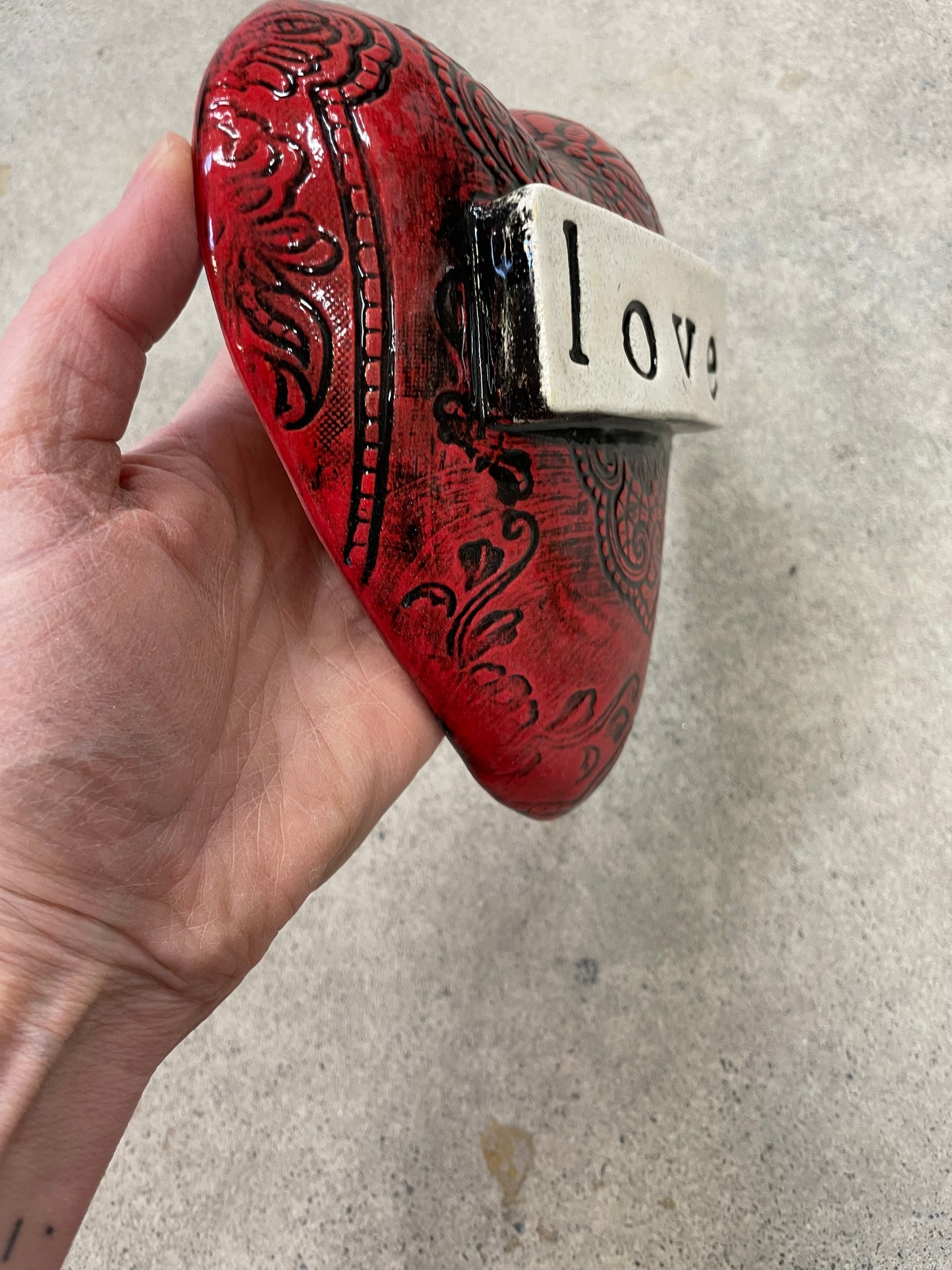 Classic Red Love Heart