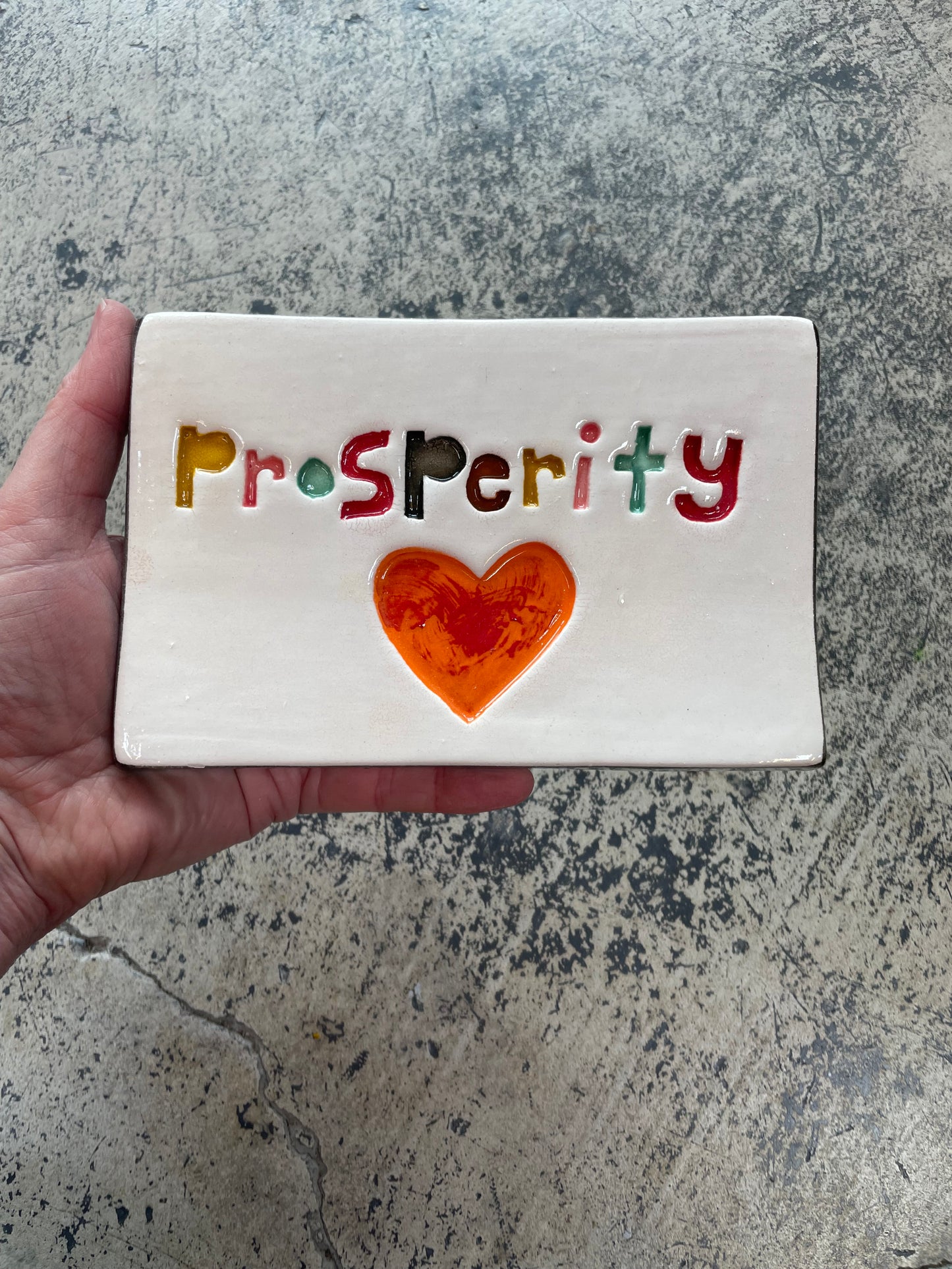 Prosperity ceramic tile