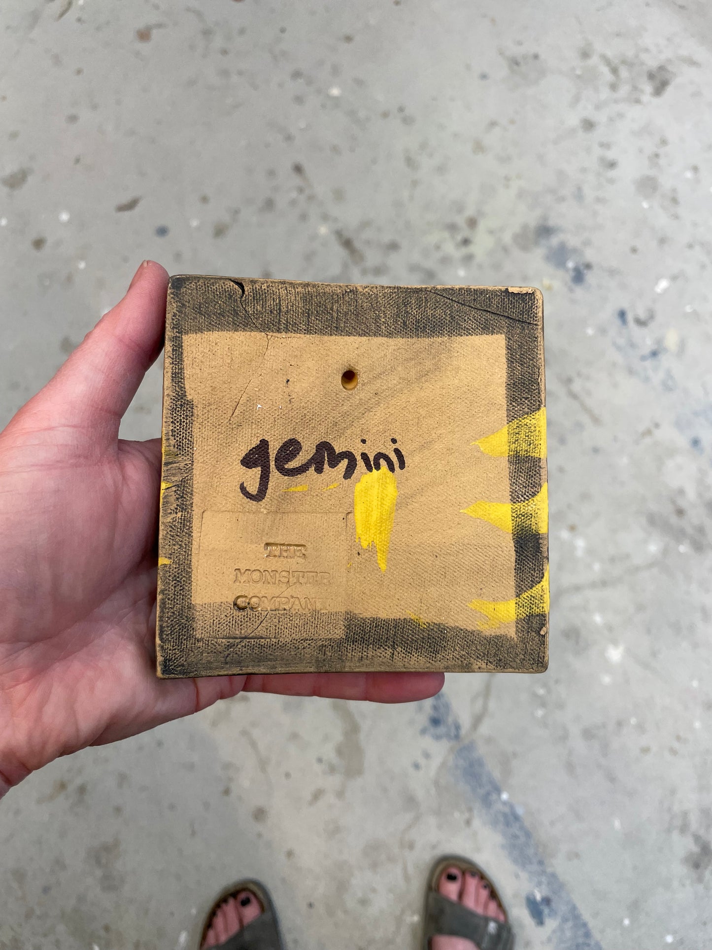 Gemini constellation tile