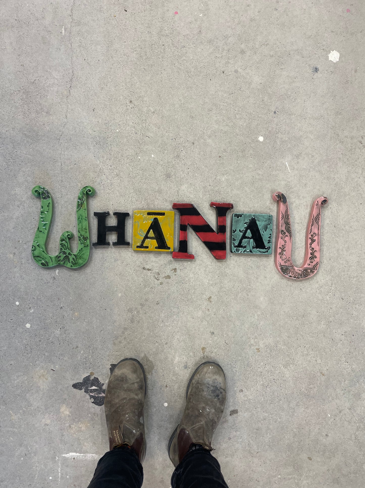 Custom Ceramic Word