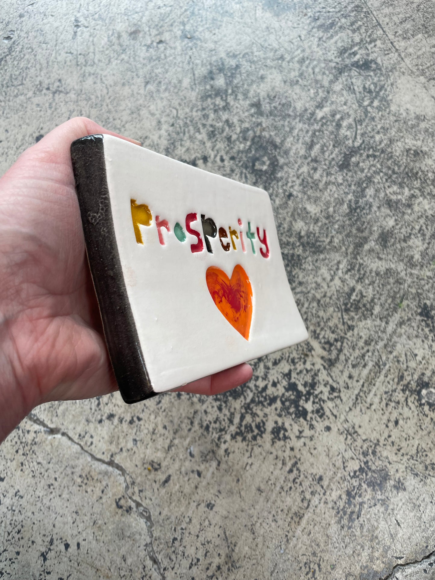 Prosperity ceramic tile