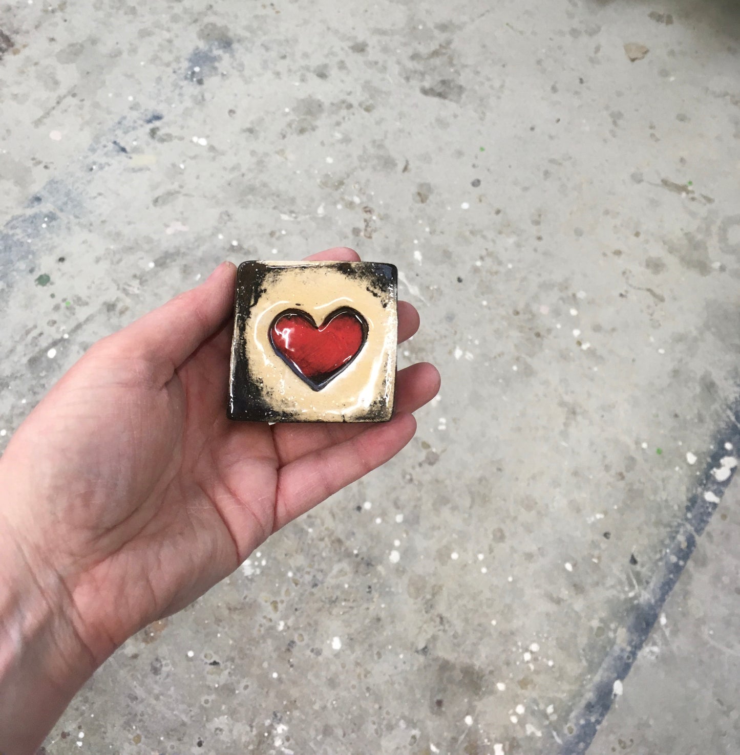 Large heart cube