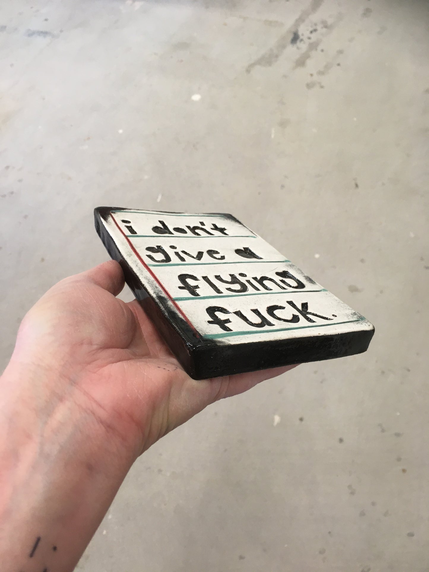 I don’t give a flying fuck tile.