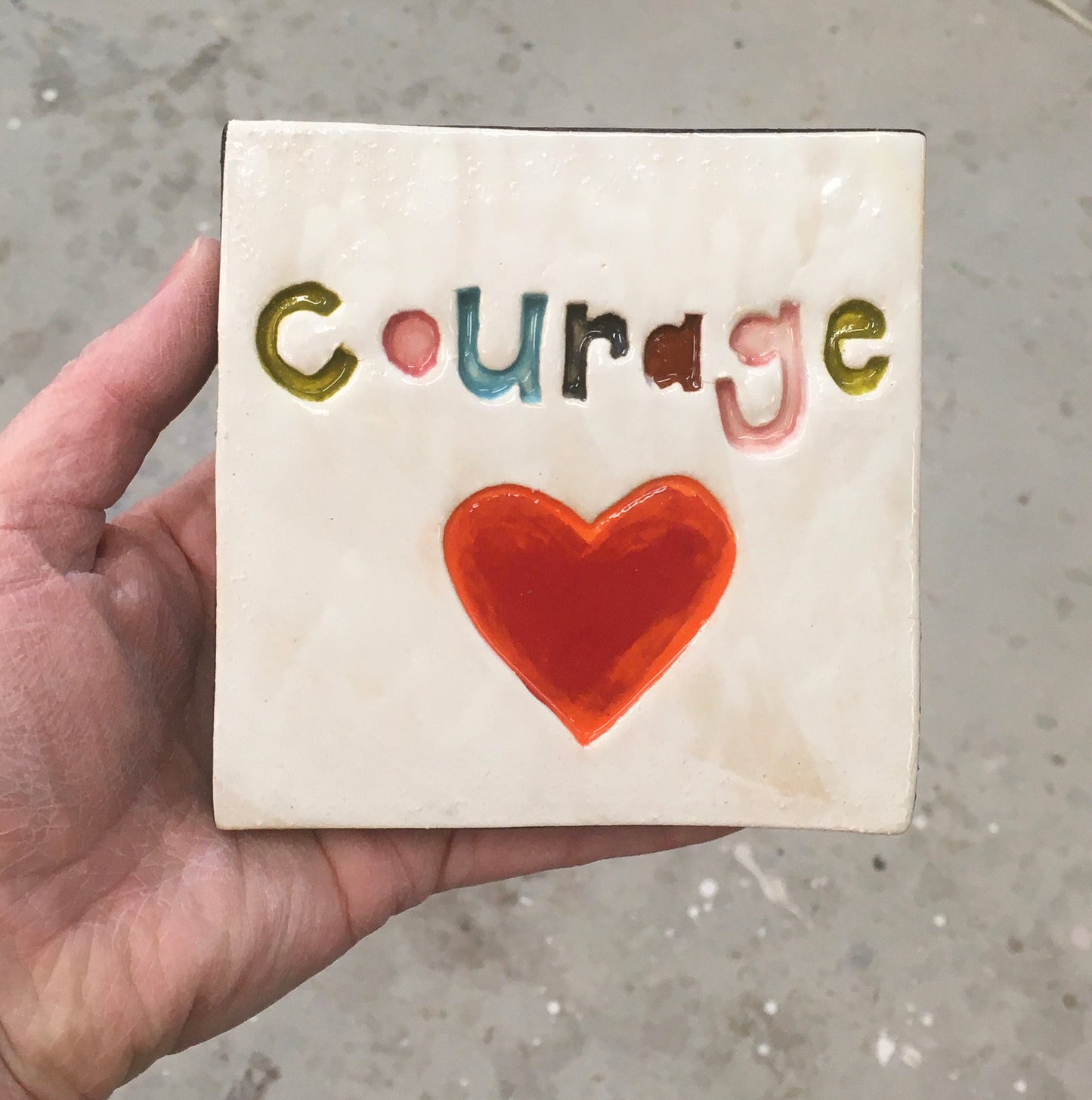 Courage tile