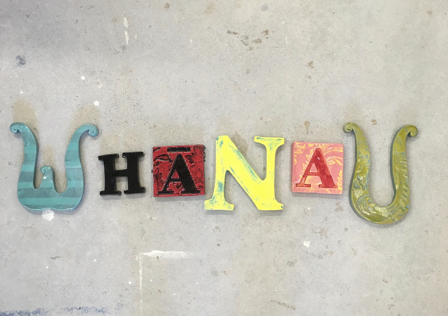 Custom Ceramic Word