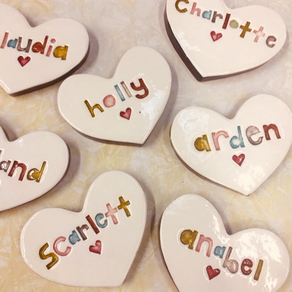 Custom Name Heart