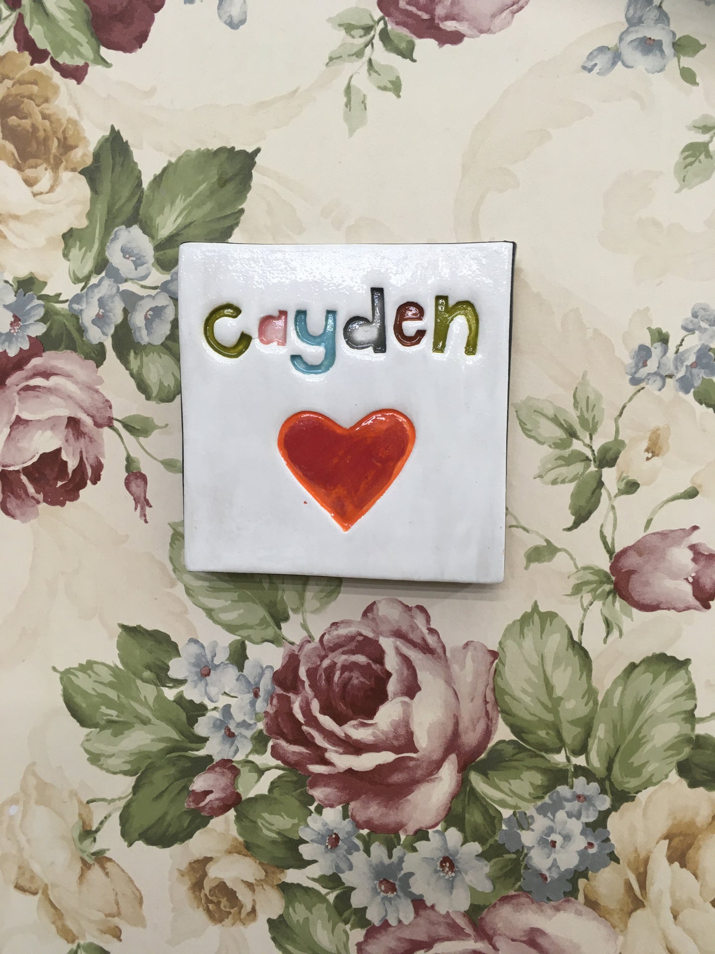 Custom name tile