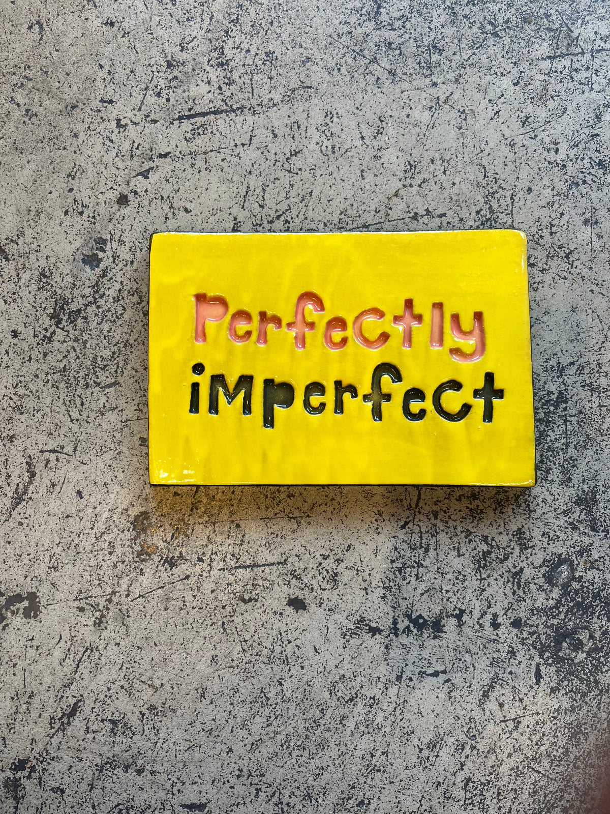 perfectly imperfect tile