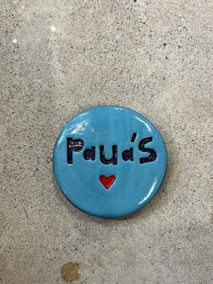 Custom Ceramic Disc.