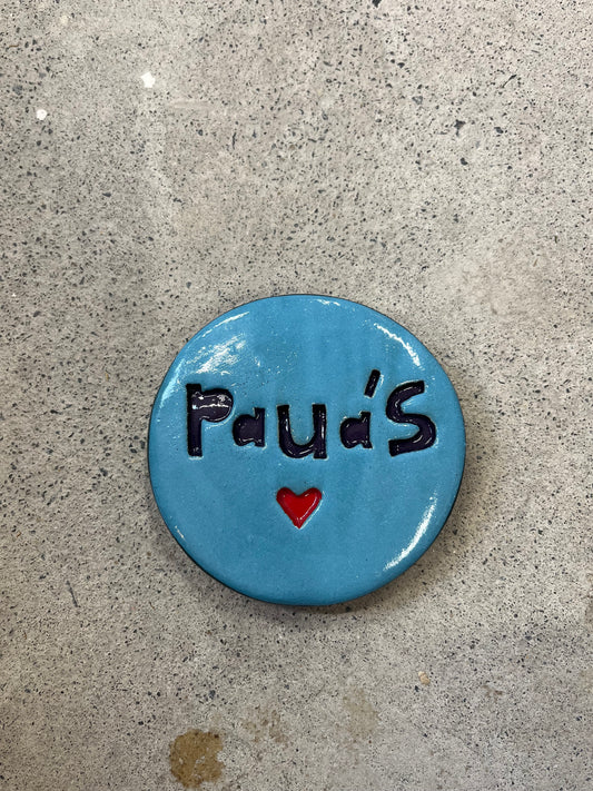Custom Ceramic Disc.