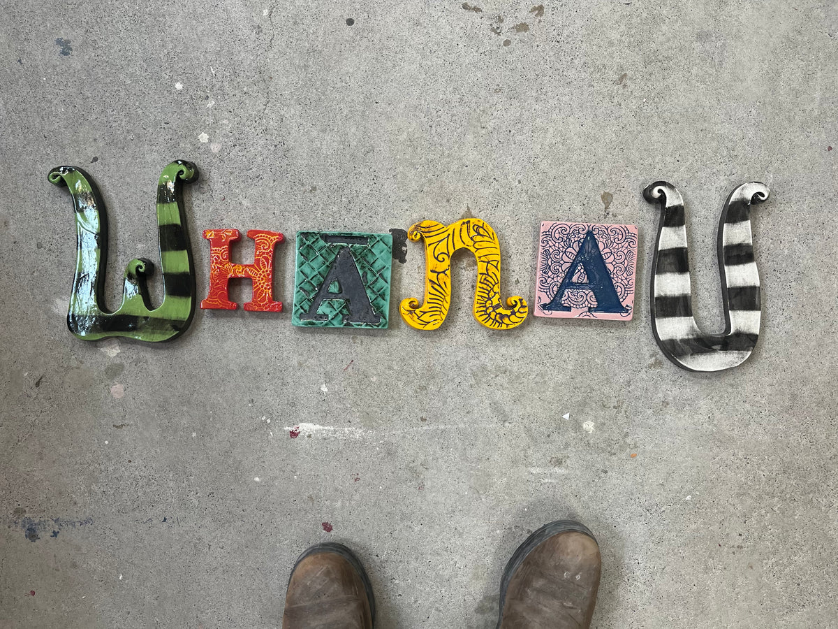 Custom Ceramic Word $60 per letter
