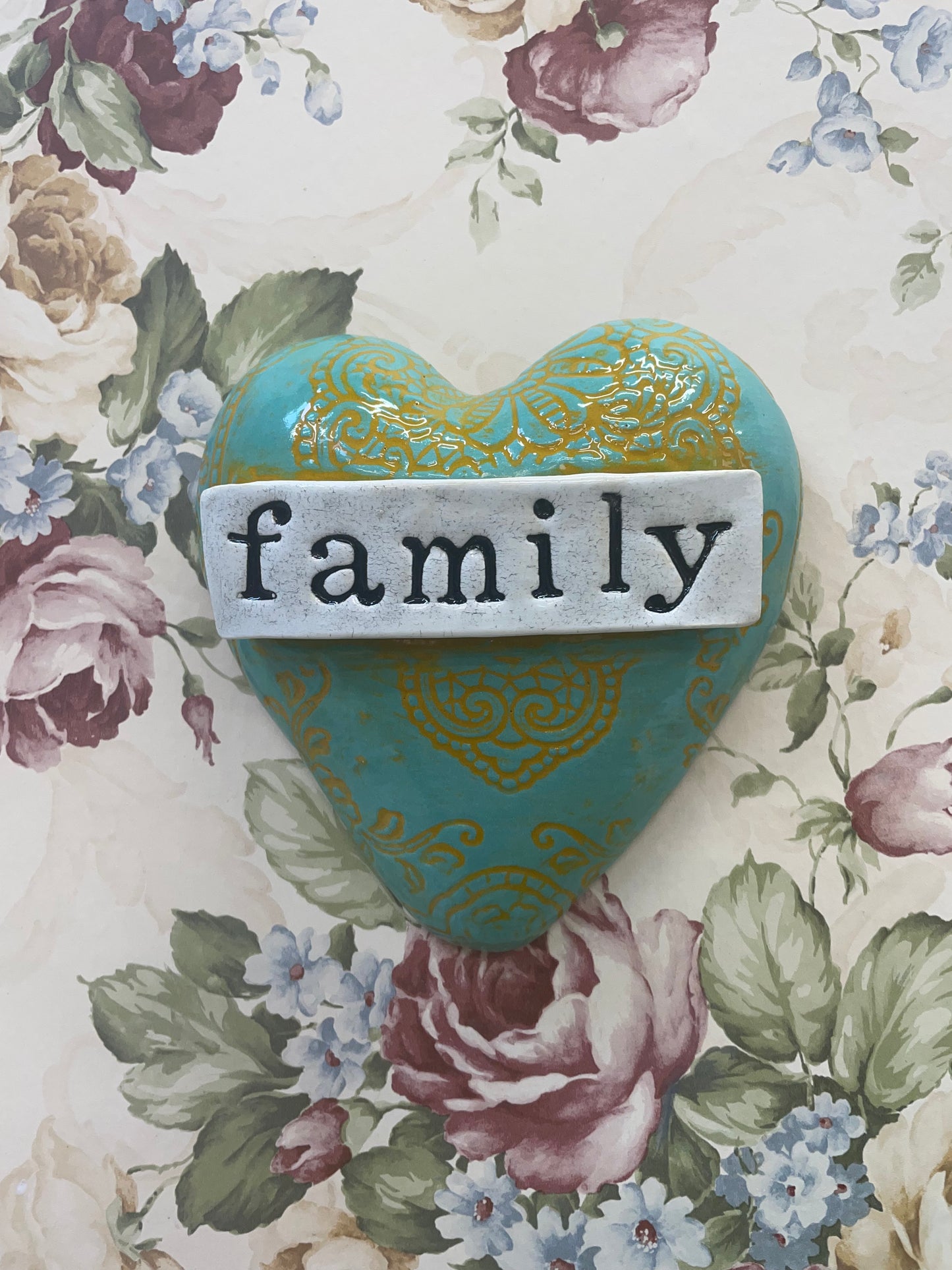 Family ceramic Heart