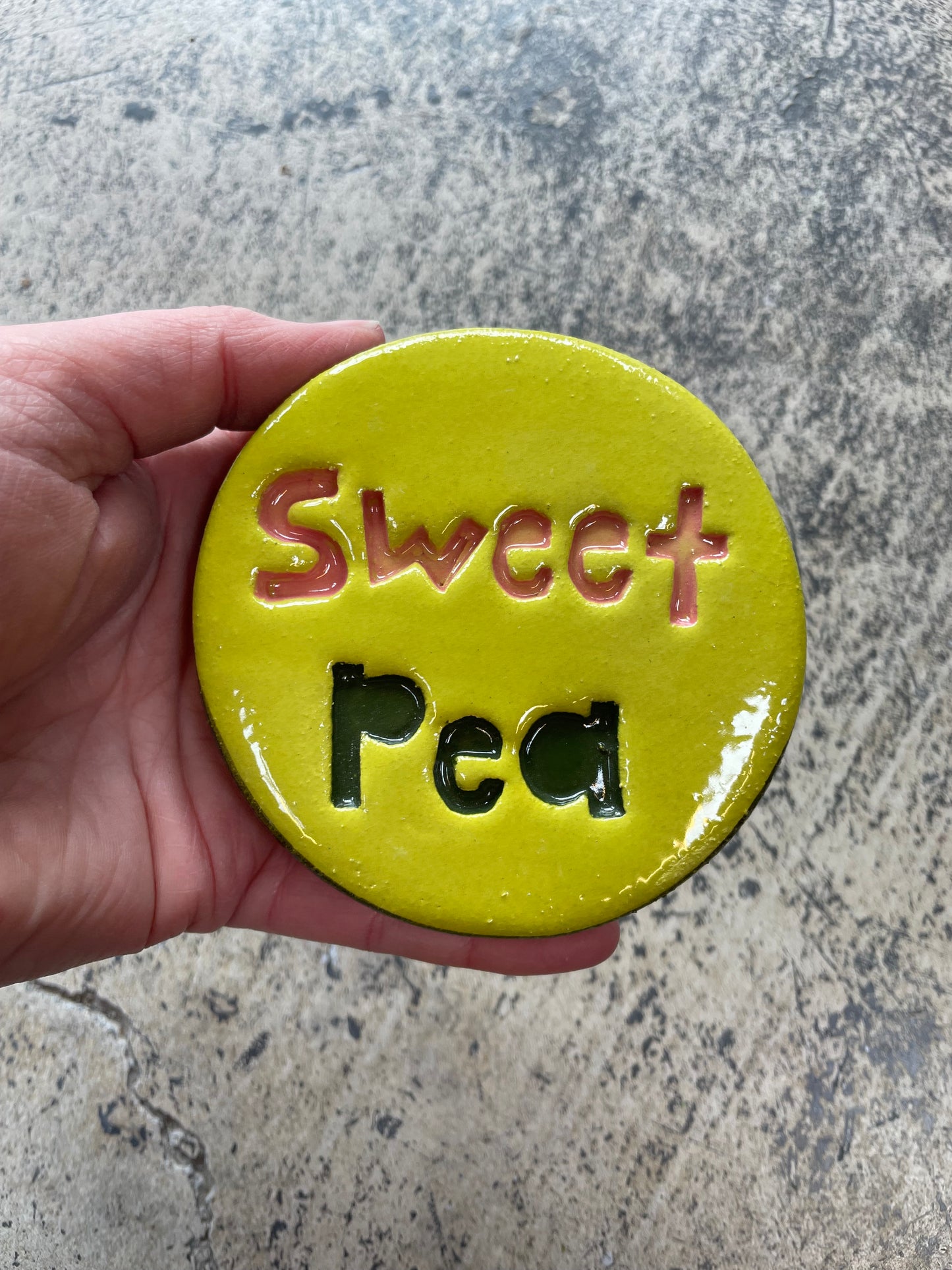 Sweet pea disc