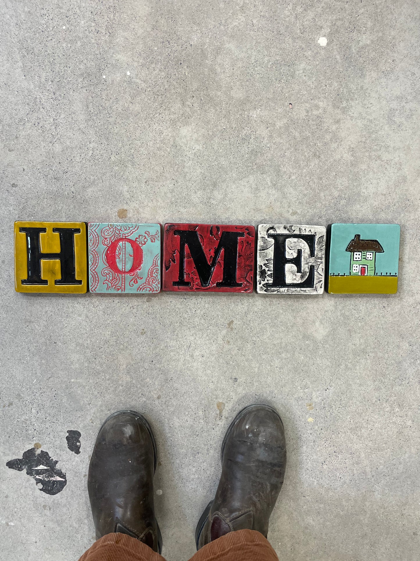 Home ceramic tiles