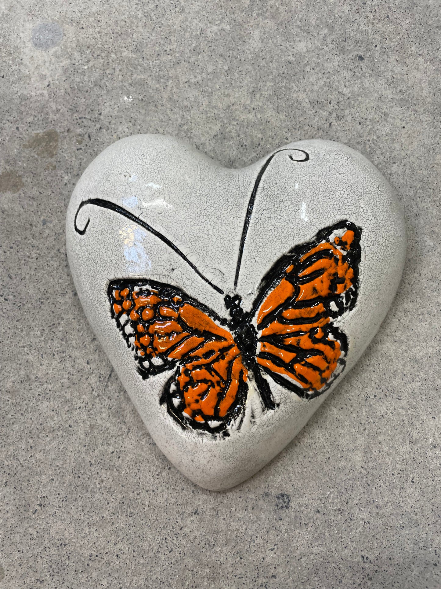 Monarch heart