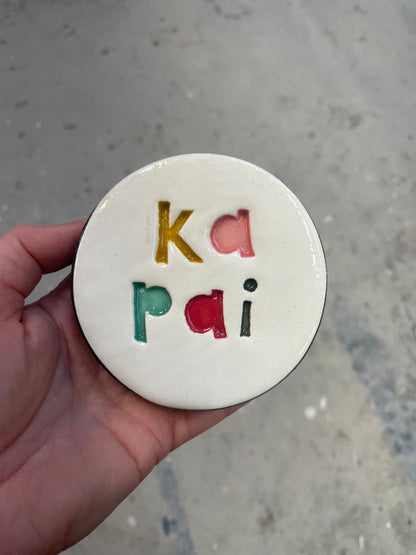 Ka pai ceramic disc