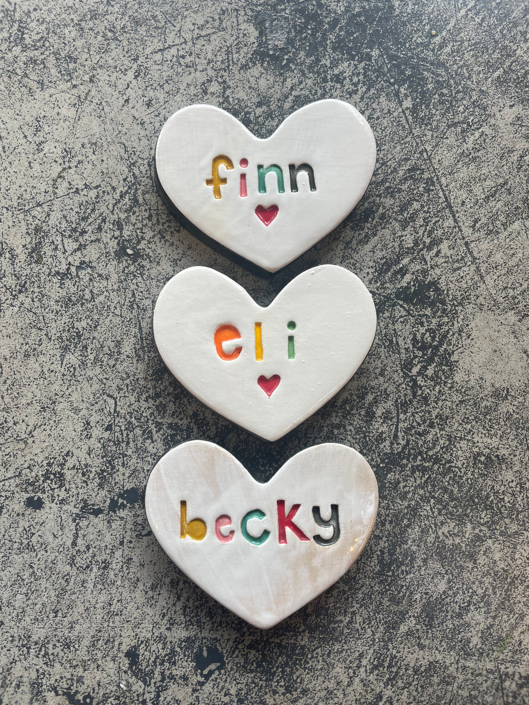 Custom Name Heart