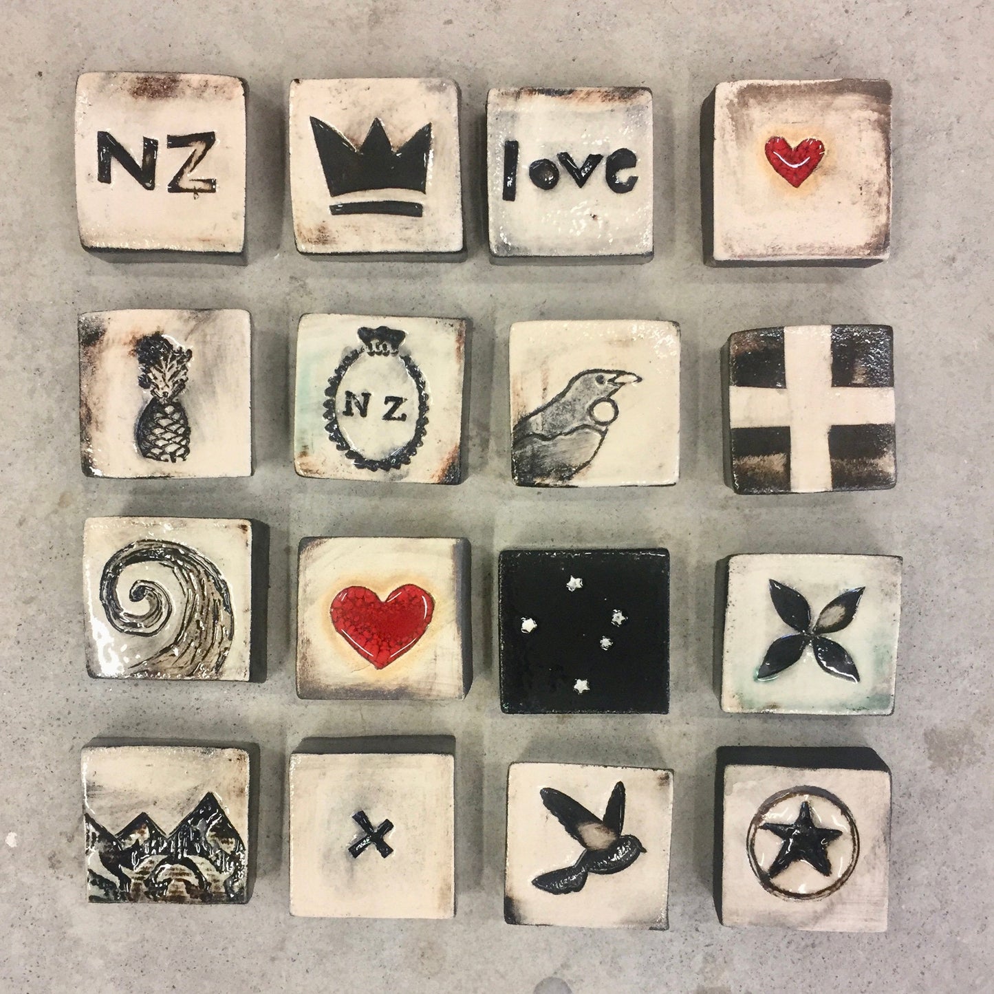 Southern Cross Ceramic Cube