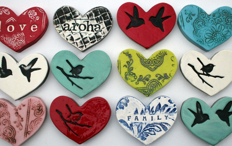 Duck Egg Blue Wall Heart.
