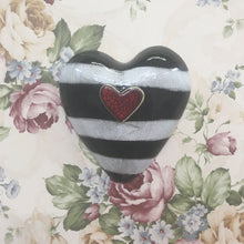 Load image into Gallery viewer, Stripey heart
